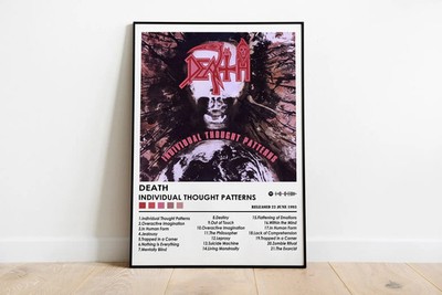 NEW Death - Individual Thought Patterns Album Cover Art Print Home Decor