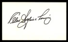 Alex Wojciechowicz Autographed Signed 3x5 Index Card Detroit Lions