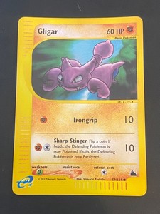 ENGLISH POKEMON GLIGAR 59/144 REVERSE WIZARDS SKYRIDGE SCORPLANE - NM+