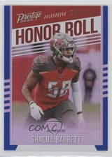 2020 Panini Prestige Honor Roll Xtra Points Blue /299 Shaquil Barrett #HR-SB 0kn