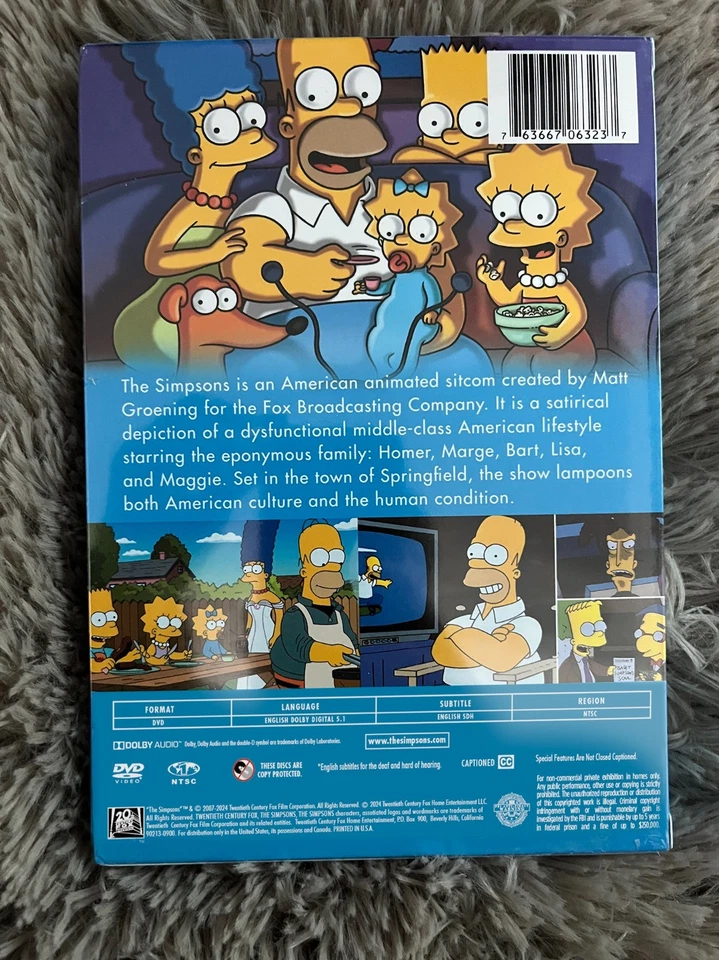 The Simpsons complete series boxset seasons 1-7  brand new US DVD Foto 2 de 2