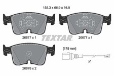 BREMSBELAGSATZ FÜR SKODA OCTAVIA IV COMBI (NX5, PV5) - TEXTAR 2667702