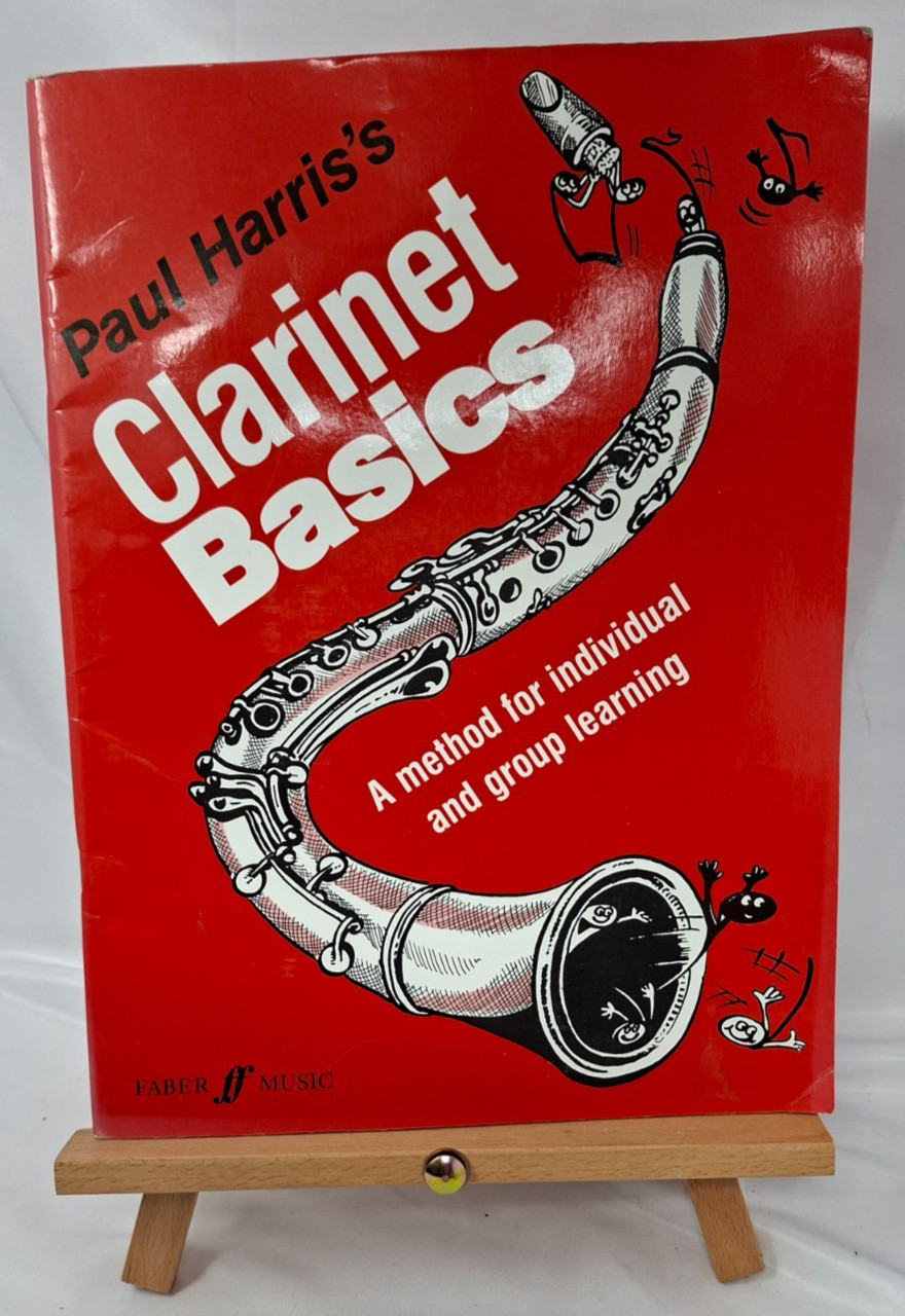 Paul Harris Clarinet Basics Book Faber Music Beginner Learning Guide