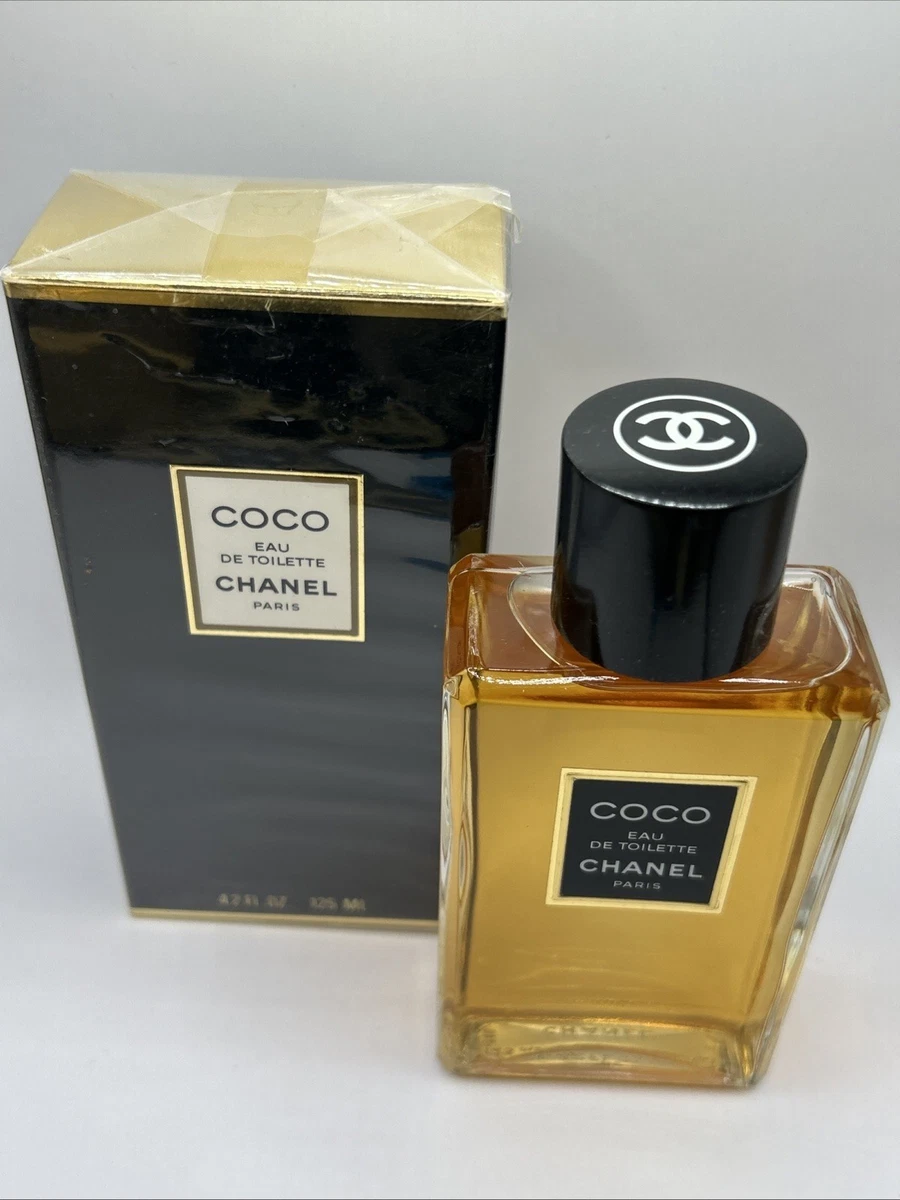 COCO CHANEL 125ML DE COLECCIÓN EAU DE TOILETTE SELLADO RARO DE COLECCIÓN FÓRMULA ANTIGUA