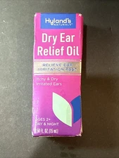Hyland's Dry Oil Ear Relief - .5 fl oz - Natural Soothing Earache Drops