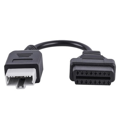 5Pin to 16 pin OBD2 OBDII Cable Adapter Diagnostic Tools Motorbike OBD Cable ...