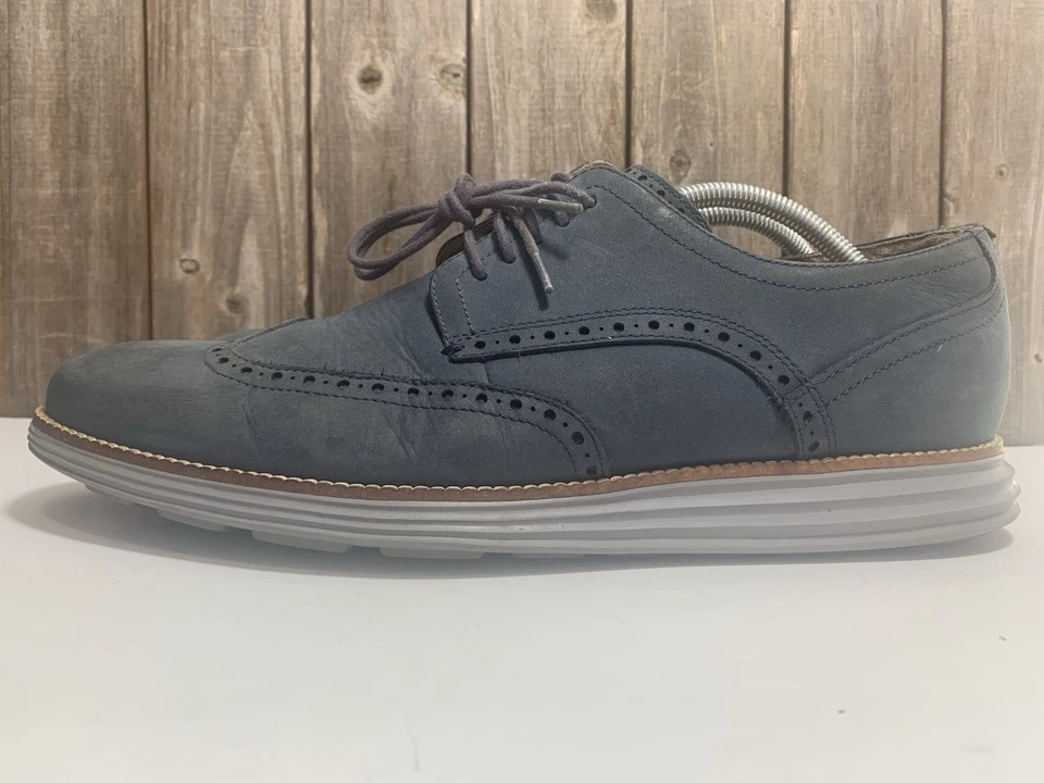 Cole Haan GrandEvolution Shortwing Oxford Marine Blue Mens Shoe Size 11.5 - Image 4 of 4