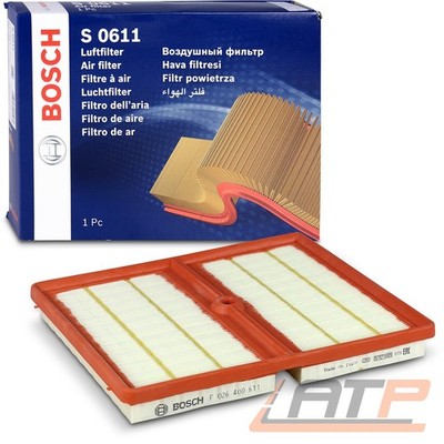 BOSCH Luftfilter  u.a. für AUDI, SEAT, SKODA, VW
