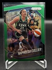 2025 Panini Prizm WNBA Napheesa Collier Green Prizm #8 Lynx SP