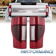 For 2020-2022 Ford F250 F350 Super Duty FULL LED w/ Blind Spot Tail Lights Lamps