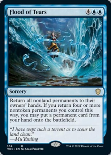 Flood of Tears (104) Commander: Innistrad: Crimson Vow