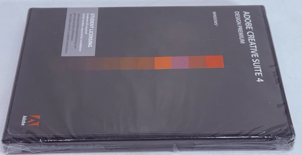 Adobe CS4 Design Premium Windows Photoshop Illustrator Indesign Acrobat 9 Pro - Image 4 of 4