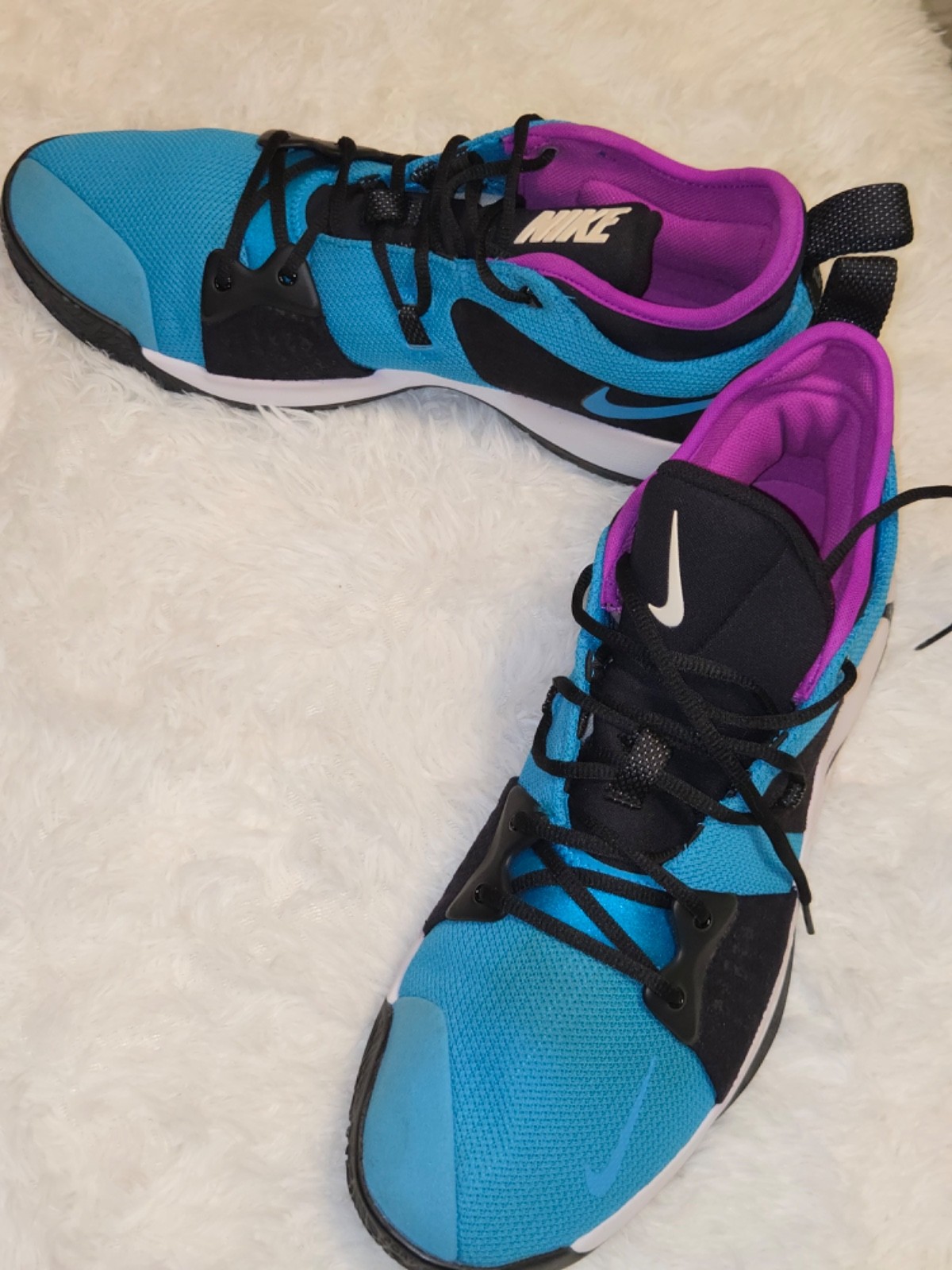 Men tennis shoes blue Nike size 17 thumbnail 11