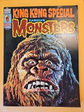 FAMOUS MONSTERS #132 Warren HORROR Magazine 1977 VERY FINE- King Kong Special