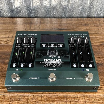Electro-Harmonix EHX Oceans Abyss Advanced Reverb Lab Guitar