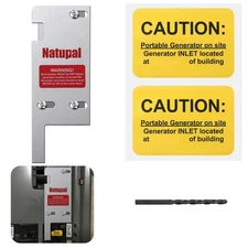 Generator Interlock Kit Compatible with Square D Vertical Main 150 or 200 amp.
