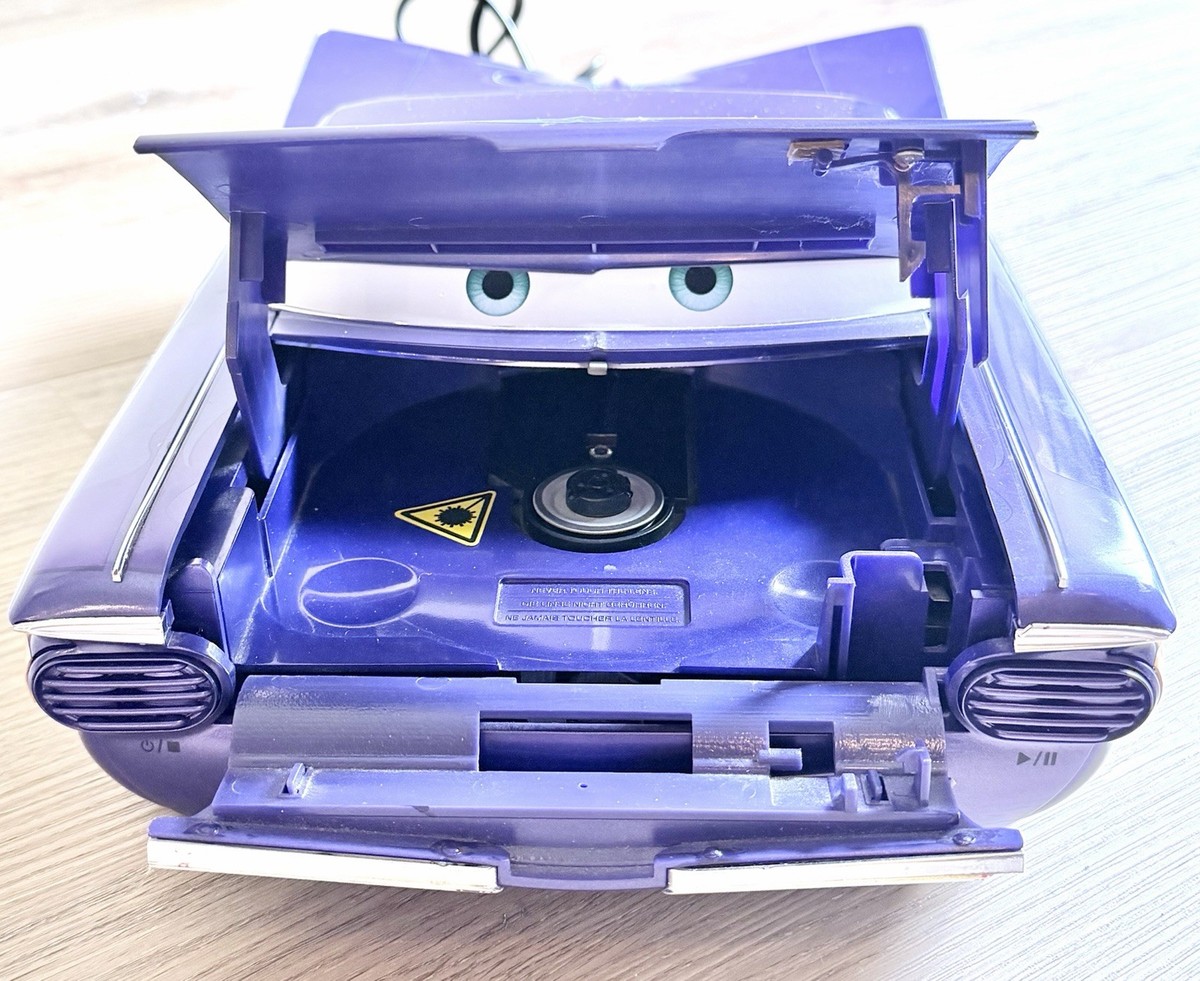 Disney Pixar Cars Ramone Lowrider DVD Player Purple C800D - Rare