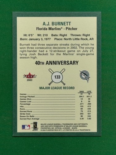 2003 Fleer Tradition Baseball Base #1 - 250 PICK YOUR CARD COMPLETE YOUR SET - Picture 192 of 426