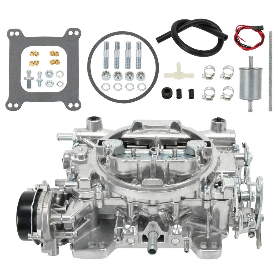 New 4 Barrel Carburetor For Edelbrock 1411 Performer 750 CFM Electric Choke - Image 3 of 4