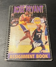 KOBE BRYANT LOS ANGELES LAKERS ASSIGNMENT BOOK 1998 NEW