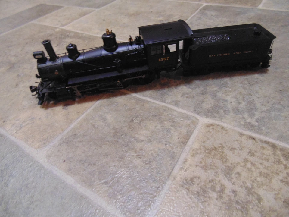 Bachmann Baltimore y Ohio B&O escala HO 4-6-0 Baldwin #1357 DCC listo Foto 3 de 4