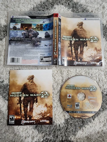 Call of Duty: Modern Warfare 2 (PlayStation 3, 2009) Tested And Working 