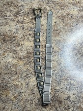 Vintage 80  s 90  s Ornate Woven Mesh Silver-tone Metal Belt Size 36