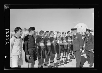 Greece Athens 1942 King George Greek Air Force Y Field Football Match