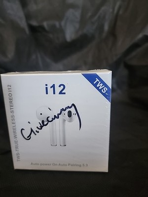 TWS i12 Wireless Earbuds Auto Pairing Bluetooth 5.0
