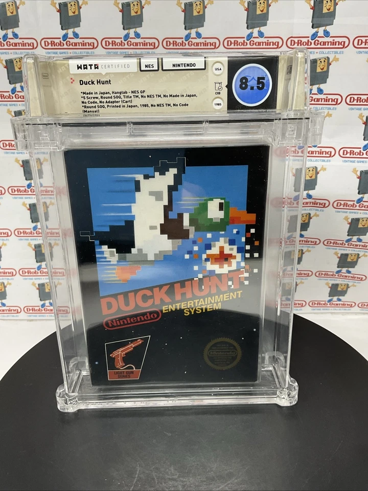 Duck Hunt Nintendo Early Hangtab Super Mario CIB VGA WATA CGC PSA NES UPGRADE IT - Image 3 of 4
