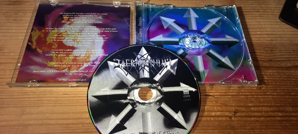 Sacramentum - The coming of chaos - Original 1st press CD von 1997 - Bild 2 von 3