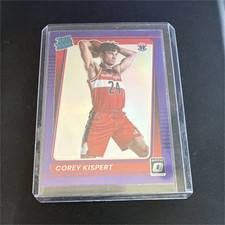 Panini 2021-22 Donruss Optic Rated Rookie Prizm Corey Kispert #183