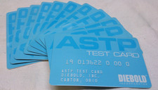 ATM Testcard Magnetstreifen Diebold 10 Stück  NEU !!! ASTP Test Card USA OHIO