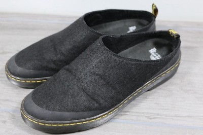 Dr Martens Elysia W 9 Wool Slip Resistant Slide on Clogs Air Cushioned Sole