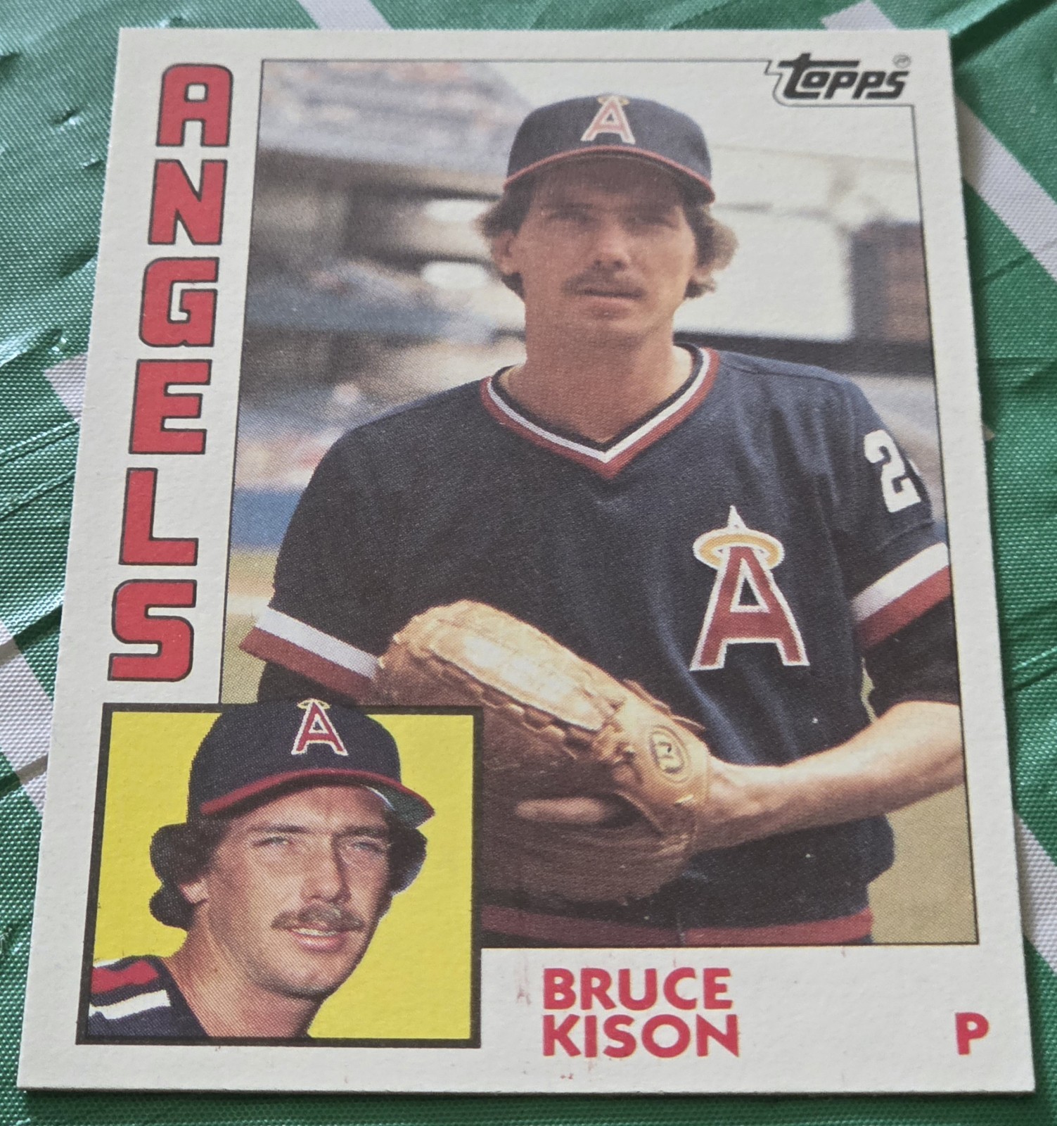 Bruce Kison 1984 Topps #201 California Angels