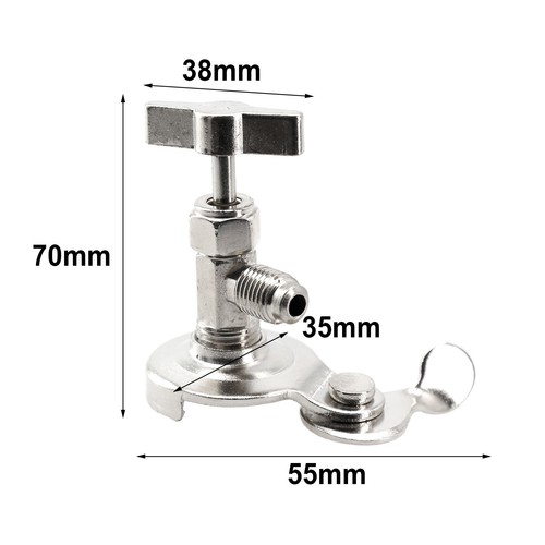 Can Tap Car Accessories Car 1 PC Can Tap Dispenser Valve Charge Hose Accessories - Picture 3 of 12