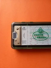 Nice Faber Castell Novo Duplex 2/83N slide rule Germany. 