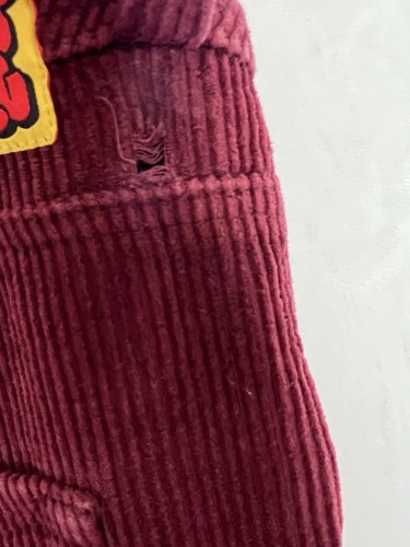 Empyre rote Cordhose Gr. 38 Relax Baggy locker gerade Skater Y2K Retro - Bild 11 von 13