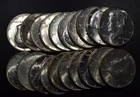 1964 Roll Of 20 Kennedy Half Dollars "UNC-BU" *Combined Shipping*
