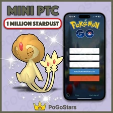 Pokémon PTC Go - Shiny Uxie - 1M Stardust✨Read Description✨