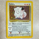 Wizards of the Coast Pokémon TCG Clefairy 5/102 Base Set Holo Rare Eng 1999