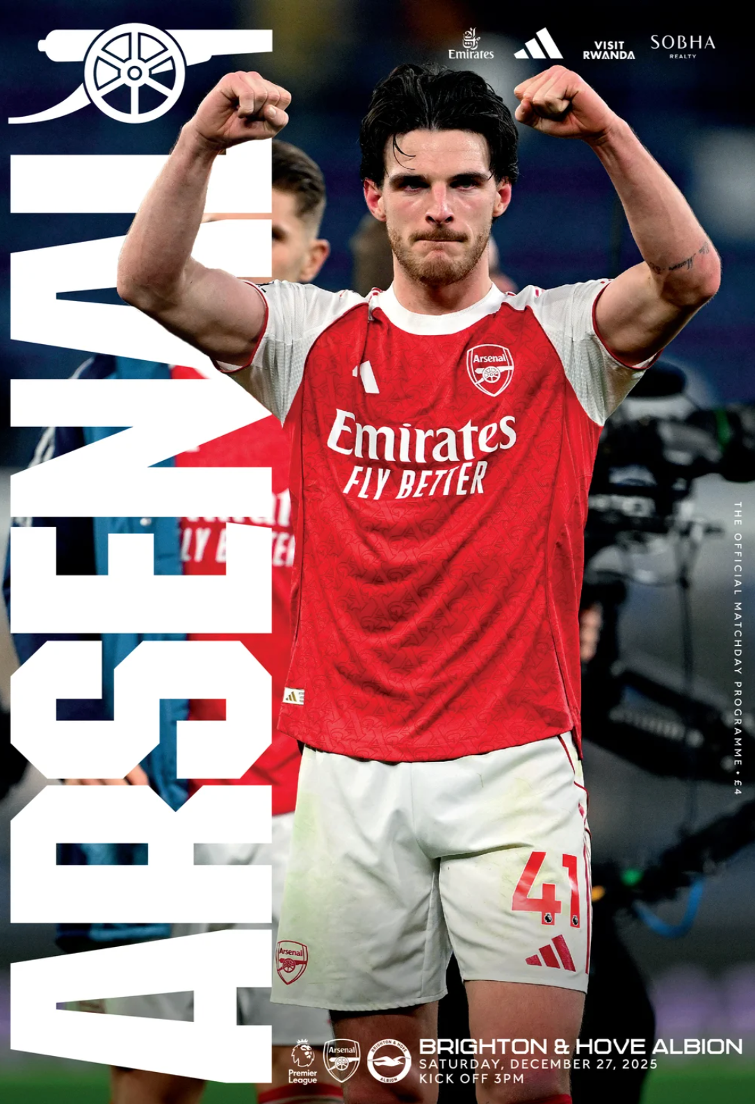 Arsenal v Brighton & Hove Albion - FA Premier League - 27 December 2025