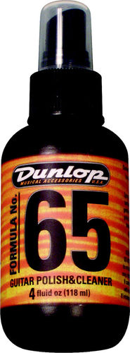 Jim Dunlop Guitar Polish and Cleaner -  4 Fluid Ounce Spray Bottle