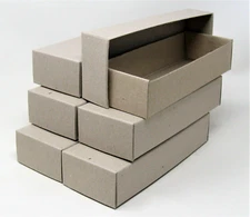 CUSTOM HO Scale 8" Rolling Stock Storage Boxes (SIX), C10