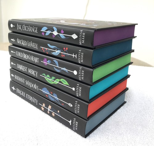 Wicked Lovely 6 book set~Illumicrate Special Ed~Melissa Marr ALL HAND SIGNED Y/A - Picture 17 of 18