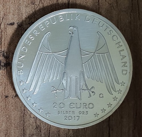 20 Euro 925er Sterling Silbermünzen Deutschland bankfrisch bfr. - zur Auswahl ! - Bild 22 von 43