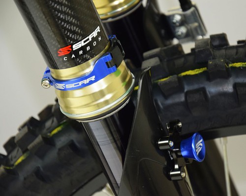 LAUNCH CONTROL HOLESHOT DEVICE KAWASAKI KXF 250 450 KX250F KX450F BLUE SCAR - Picture 2 of 2