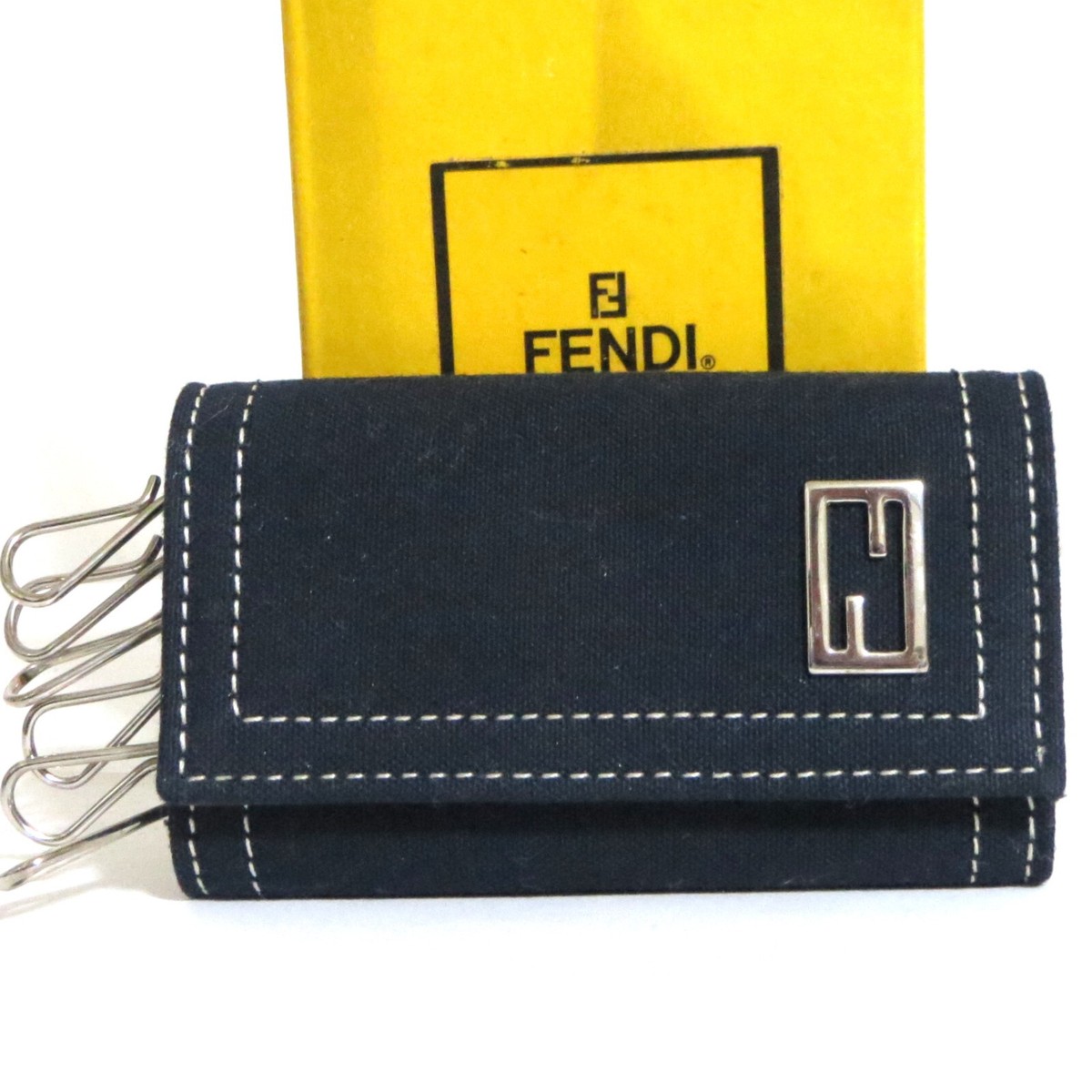 Fendis key pouch Pre-loved Fendi FF Key Pouch - £120 main image 2