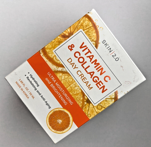 New Skin 2.0 vitamina C e collagene crema giorno cura della pelle coreana 50 ML 1,69 OZ/50 ml - Foto 6 di 6