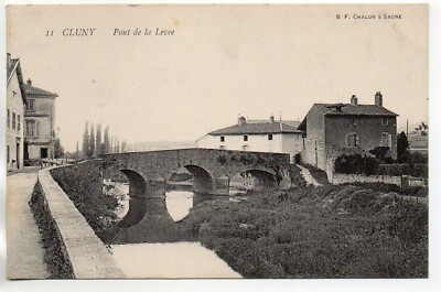 CLUNY - Saone & Loire - CPA 71 - Pont de la Levée 2